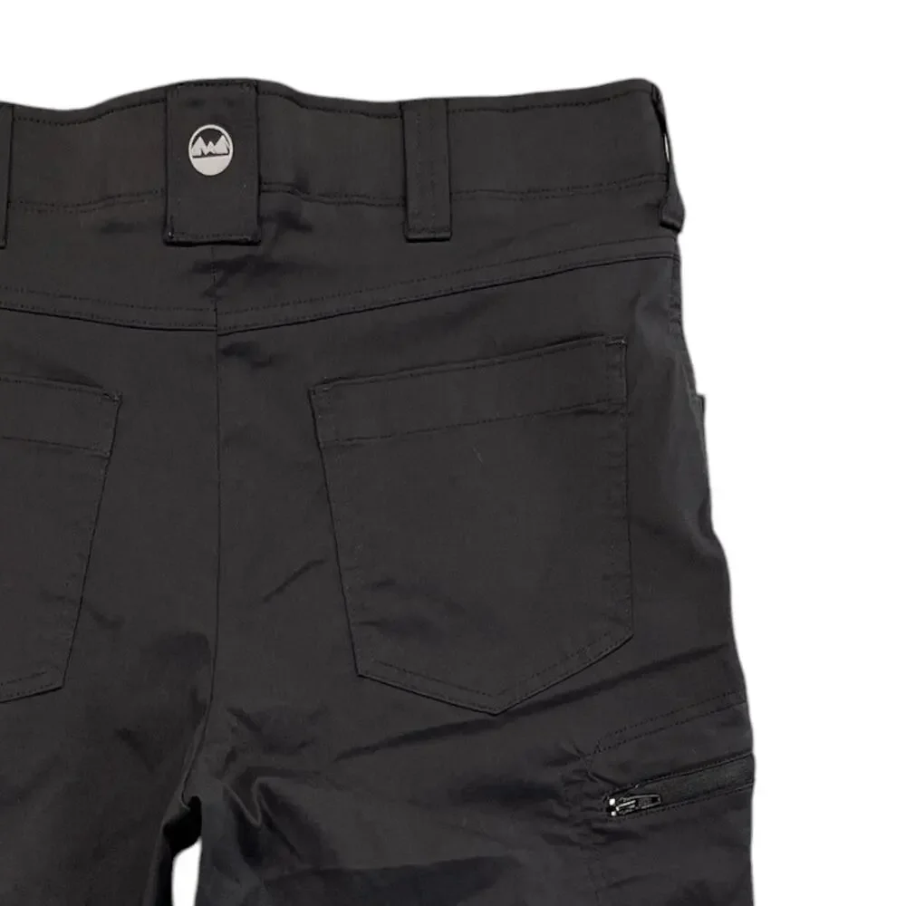 Wrangler Outdoor Men’s Black Pants 36x34 Nylon Stretch Hiking Utility